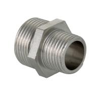 Ниппель переходной Valtec нерж. cталь 3/4"х1/2"