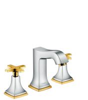 Смеситель для раковины Hansgrohe Metropol 31306090, хром/золото