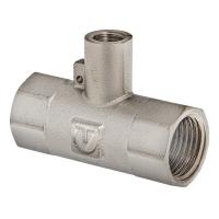 Тройник Valtec под датчик теплосчётчика, 3/4"хM10х3/4" ВН-ВН-ВН
