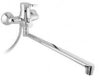 Смеситель для ванны и душа Timo Junior-Inox 1905Y-CR, хром