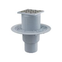 Сливной трап AlcaPlast APV202 105x105/50/75 с гидрозатвором