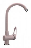 Смеситель для кухни Ulgran U-006, розовый