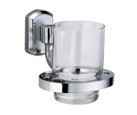 Подстаканник стеклянный WasserKRAFT Oder K-3028, хром