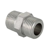 Ниппель Valtec нерж. cталь 1/2"х1/2"