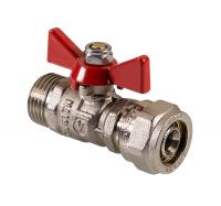 Кран шаровый Valtec под обжим 16х1/2" НР