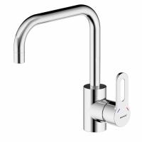 Смеситель для кухни Bravat Stream-D F737163C-2, высокий излив, хром