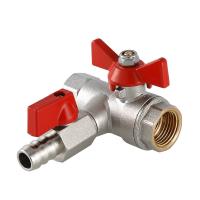 Кран шаровый Valtec 1/2" ВН-ВН с обратным клапаном и дренажом