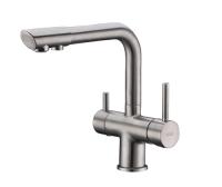 Смеситель для кухни под фильтр WasserKRAFT A8027, матовый хром