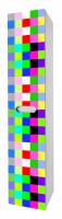 Пенал Dreja Color 35 л высокий, individual