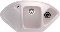 Кухонная мойка Ulgran U-501 103x55,5x17,5, светло-розовый