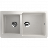 Кухонная мойка Ulgran U-505 77x50x20, молочный