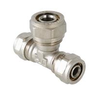 Тройник обжимной Valtec 26х32х26