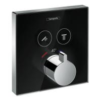 Смеситель для душа Hansgrohe Shower Select 15738600, черный/хром