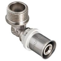 Угольник пресс Valtec с переходом на нар. р. 26х3/4" НР