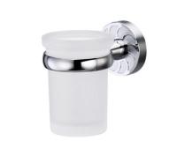 Подстаканник стеклянный WasserKRAFT Isen K-4028, хром
