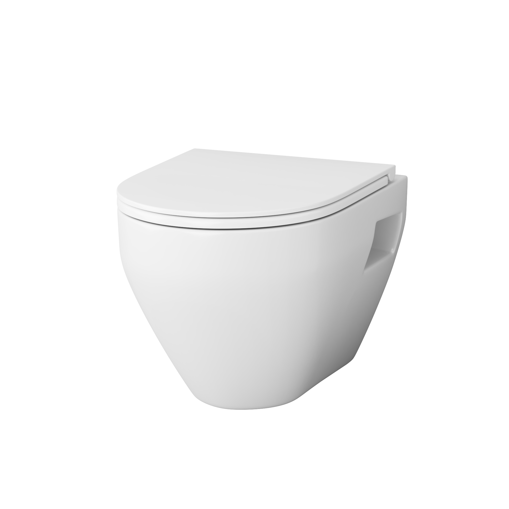 C701738WH Spirit V2.0 Подвесной унитаз без сиденья
