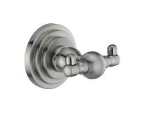 Крючок двойной WasserKRAFT Ammer K-7023D, матовый хром