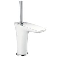 Смеситель для раковины Hansgrohe PuraVida 15075400, белый/хром