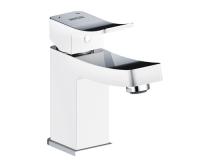 Смеситель для раковины WasserKRAFT Aller 1063WHITE, хром/белый