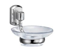 Мыльница стеклянная WasserKRAFT Oder K-3029, хром