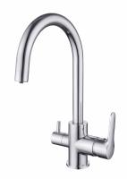 Смеситель для кухни с переключателем на питьевую воду Osgard Oppning Plus 55973, хром