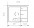 Кухонная мойка Tolero R-107 сафари, 60x49,5x20 Кухонная мойка Tolero R-107 сафари, 60x49,5x20