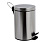 Ведро WasserKRAFT Ammer K-665 с педалью, 5L, с микролифтом , матовый хром