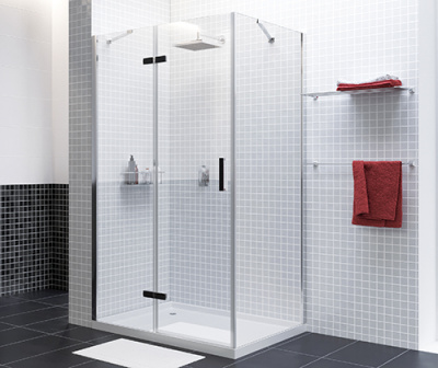 Душевой уголок WasserKRAFT Aller 10H10LWHITE, 120х100, с левой распашной дверью