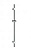 Штанга для душа Hansgrohe Unica Reno 0,72 м 27704000, хром