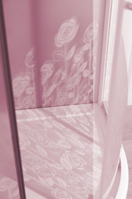 Душевой угол Cezares ROSA-RH-2-120/90-RO-Bi-R 120x90x195