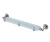 Полка стеклянная WasserKRAFT Ammer K-7044, матовый хром