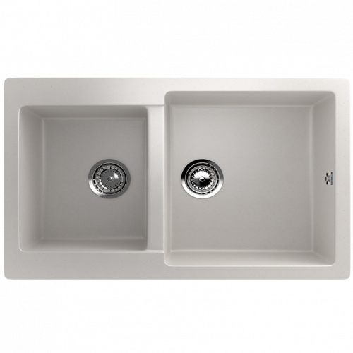 Кухонная мойка Ulgran U-505 77x50x20, белый