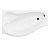 Акриловая ванна Aquanet Palma 170x90/60 L