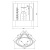 Душевой бокс Aquanet Palau box 140x140 с г/м, без пара, прозрачное стекло, ванна с г/м Душевой бокс Aquanet Palau box 140x140 с г/м, без пара, прозрачное стекло, ванна с г/м