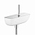 Смеситель для душа Hansgrohe PuraVida 15672400, белый/хром