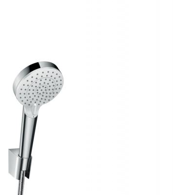Душевой гарнитур Hansgrohe Crometta Vario 160 см. 26692400, белый/хром