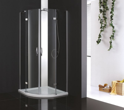 Душевой угол Cezares BERGAMO-R-2-100-ARCO-C-Cr-IV 100x100x200