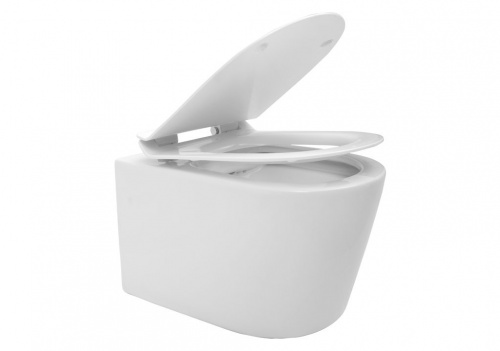 Подвесной унитаз Aquanet Rimless ATAGO-W BL-104N-WHT