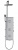 Душевая система Jacob Delafon WaterTile E3872-185, хром