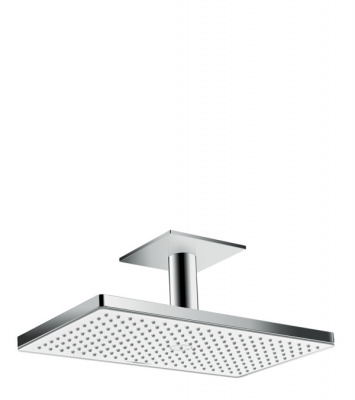 Верхний душ Hansgrohe Rainmaker Select 460 1jet с держателем 24002400, белый/хром