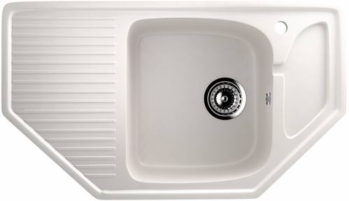 Кухонная мойка Ulgran U-109 78x48,5x17, белый