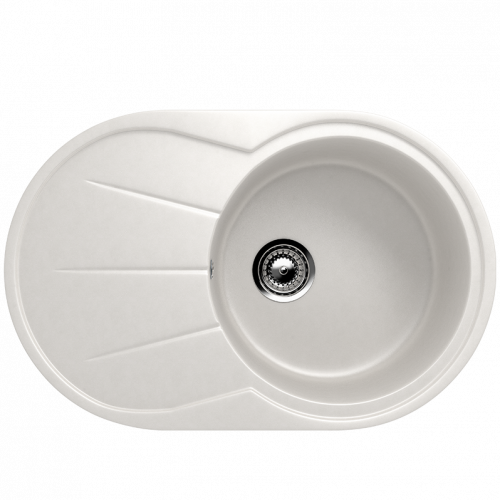 Кухонная мойка Ulgran U-503 75x48x20, молочный