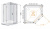 Душевой угол Cezares BERGAMO-P-1-90-C-Cr-R-IV 90x90x200 Душевой угол Cezares BERGAMO-P-1-90-C-Cr-R-IV 90x90x200