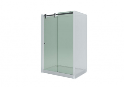 Душевая дверь Aquanet Gamma 120-12 L, прозрачное стекло, левая
