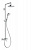Душевая система Hansgrohe Croma Select S 180 Showerpipe 27255400, белый/хром