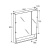 Зеркальный шкаф Roca GAP 80 ZRU9302887 белый глянец Зеркальный шкаф Roca GAP 80 ZRU9302887 белый глянец