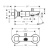 Смеситель для ванной Hansgrohe Logis 71243000, хром Смеситель для ванной Hansgrohe Logis 71243000, хром
