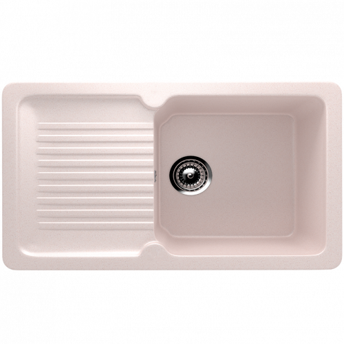 Кухонная мойка Ulgran U-506 77x49,5x21, светло-розовый