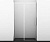 Душевая дверь WasserKRAFT Dinkel 58R05, 120х200, раздвижная на роликах, универсальная