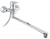 Смеситель для ванны и душа Timo Junior-Inox 1905Y-CR, хром Смеситель для ванны и душа Timo Junior-Inox 1905Y-CR, хром